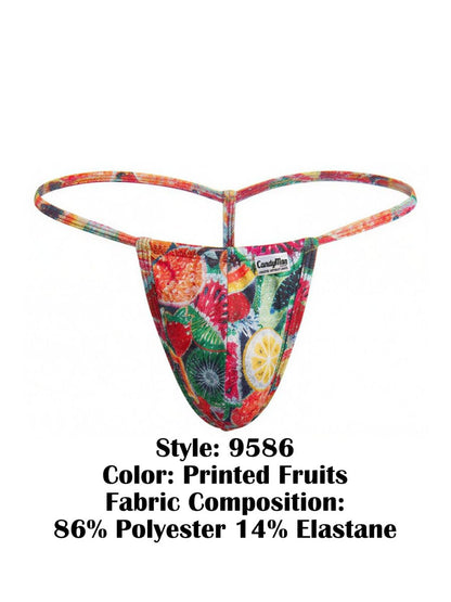 Mini Printed Fruits G-String - view 8
