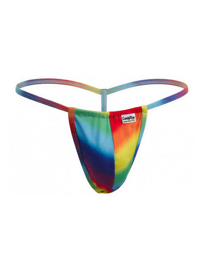 Mini Rainbow Print G-String - view 5