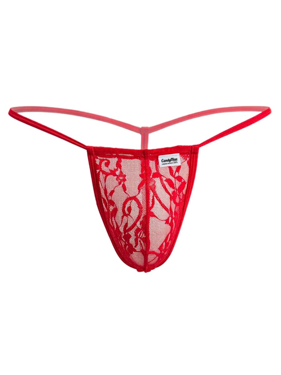 Mini Red G-String - view 14
