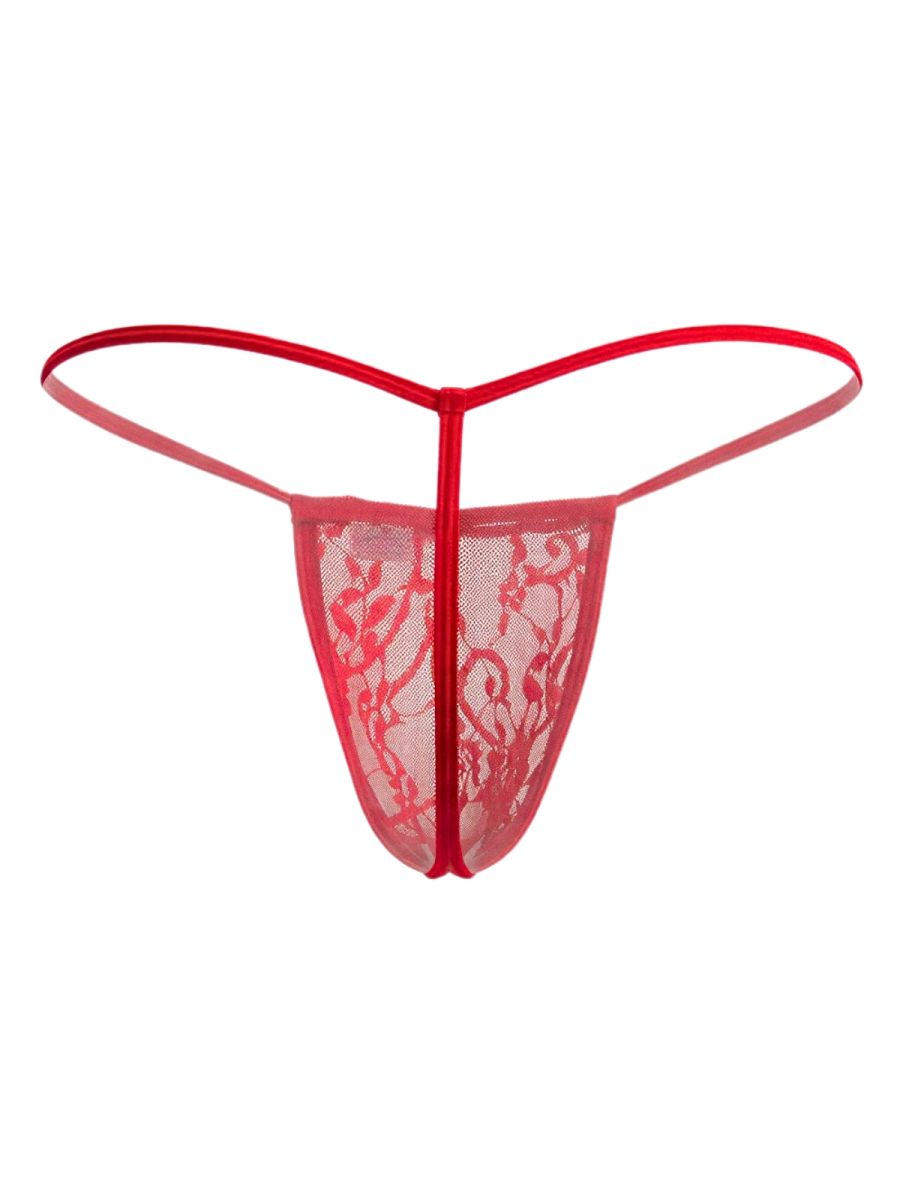 CandyMan 9586 Men's Underwear Mini G-String Color Red