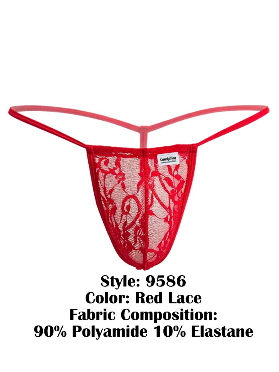 Mini Red G-String - view 17
