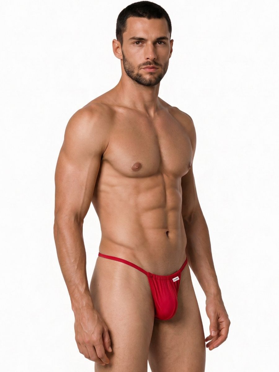 CandyMan 9586 Men's Underwear Mini G-String Color Red