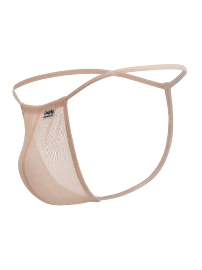 Mini Tangerine Mesh G-String - view 7