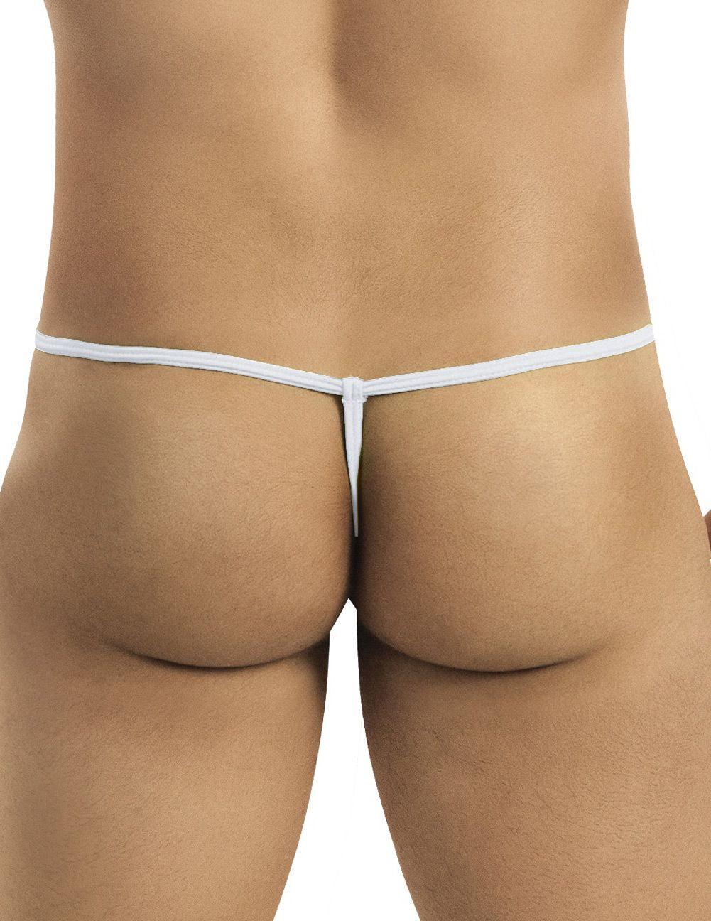CandyMan 9586 Men's G-String Thong Color White