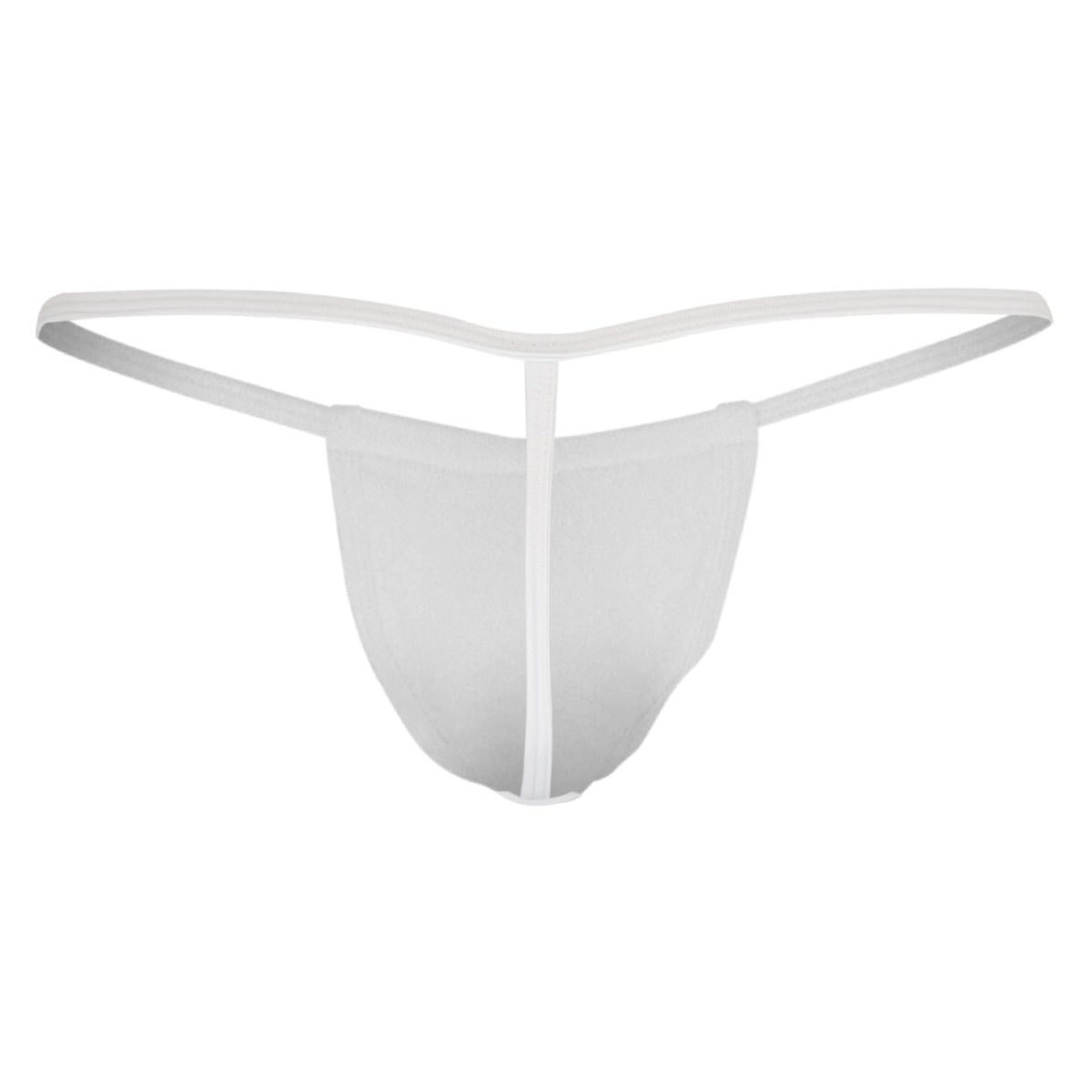 CandyMan Men's G-String Thong - White