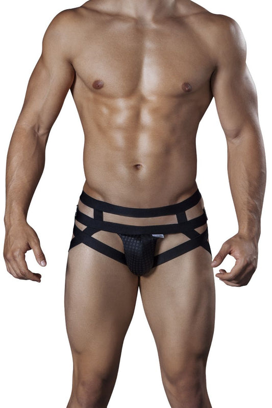 CandyMan Men's Underwear 99242 Jockstrap Color Black