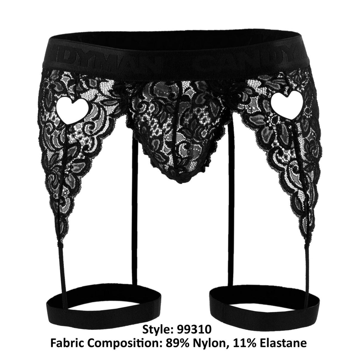 CandyMan Thongs - Black