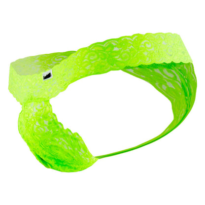 CandyMan Peek a Boo Thongs - Green