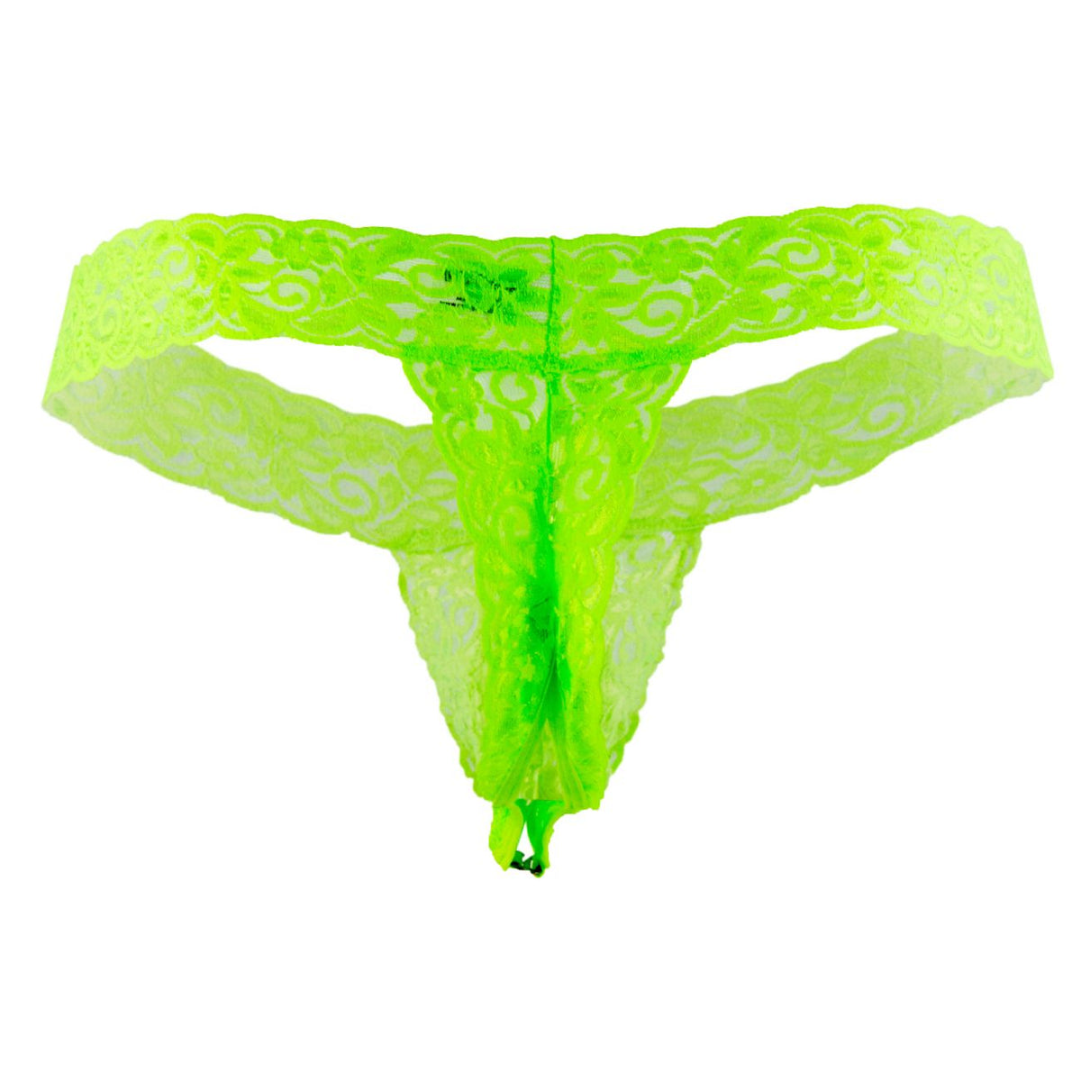 CandyMan Peek a Boo Thongs - Green