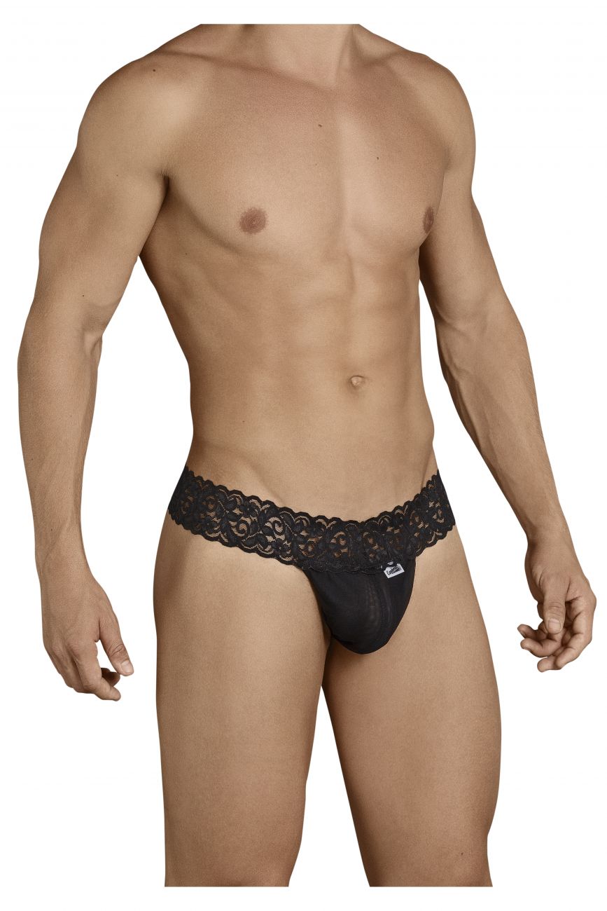 CandyMan Thongs - Black