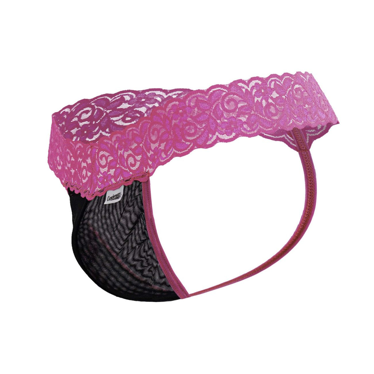 Sensual Pink Lace Thong - view 6