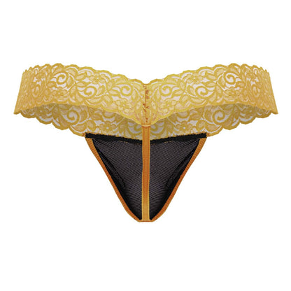Sensual Orange Lace Thong - view 7