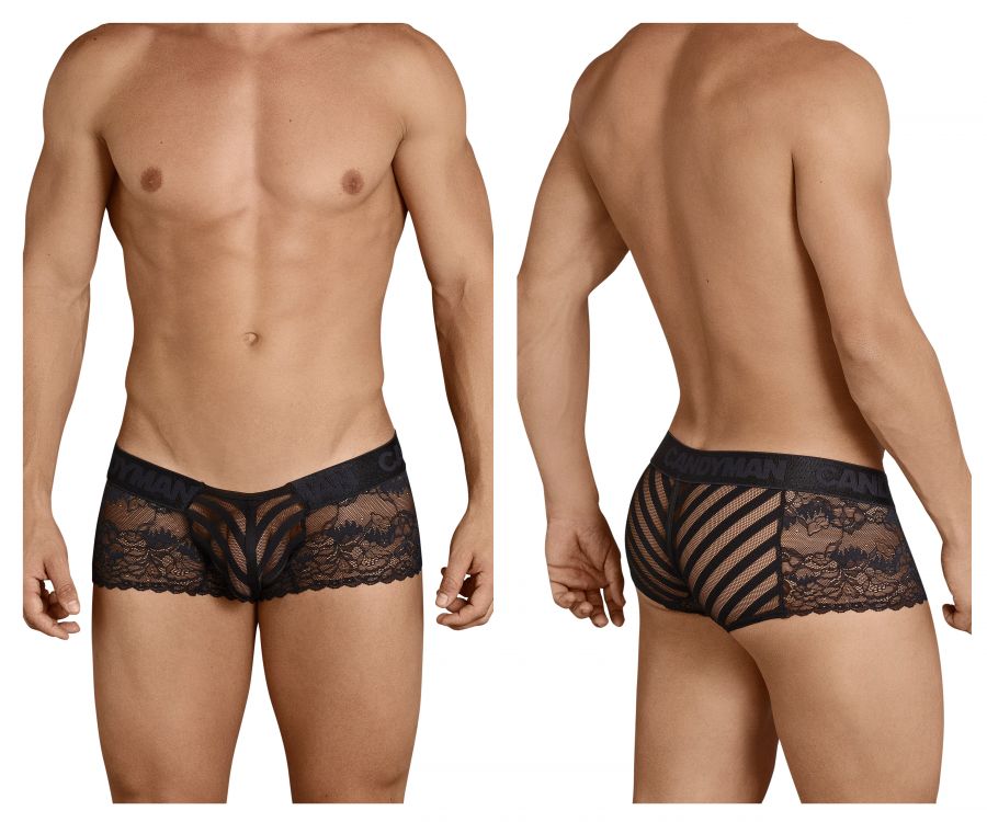 CandyMan Boxer Briefs - Black