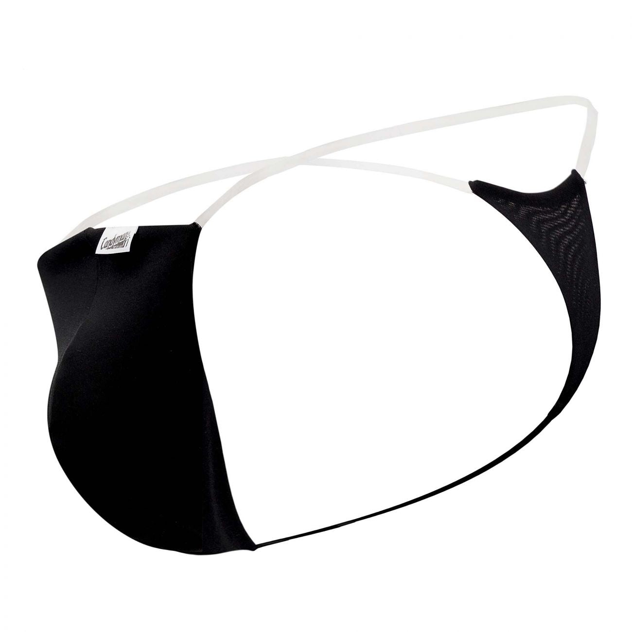 CandyMan Men's Underwear 99548 Invisible Micro Thongs Color Black