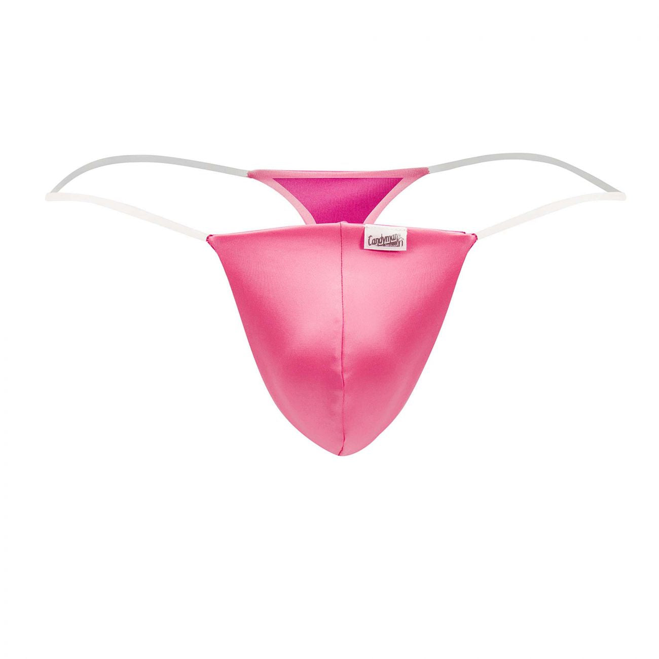 CandyMan Men's Underwear 99548 Invisible Micro Thongs Color Hot Pink