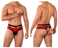 Red Lace Jockstrap - view 1