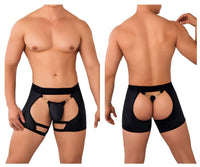 Chaps Black Thong - view 1