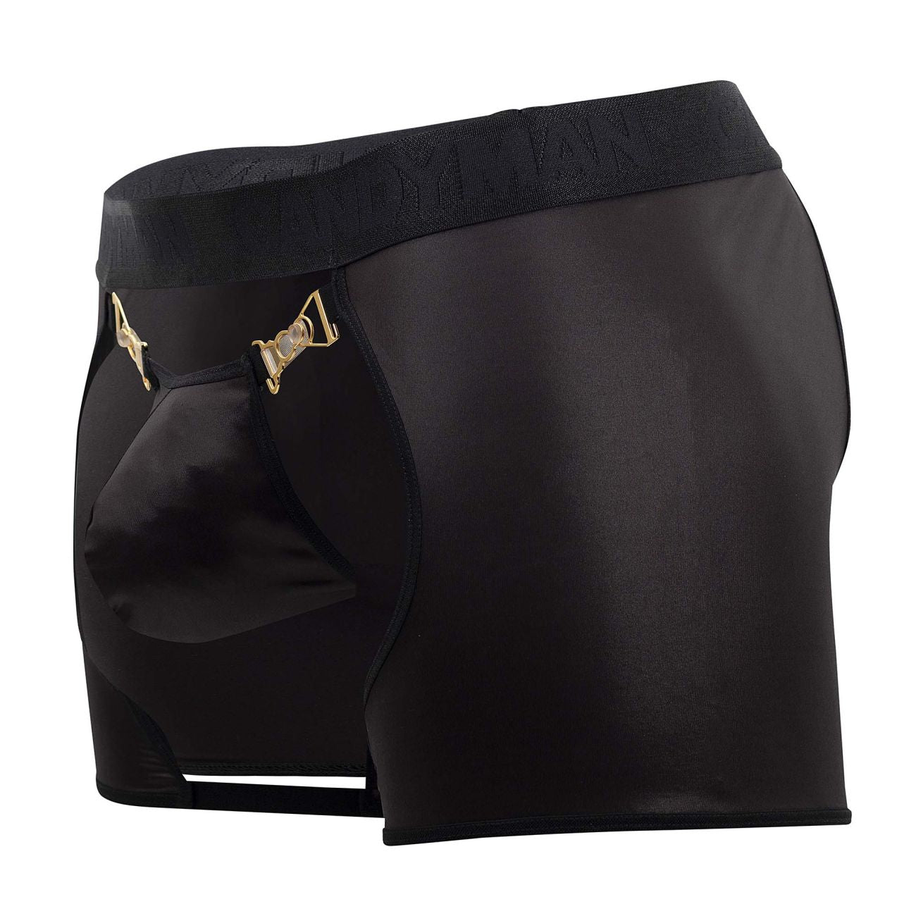 CandyMan Men's Underwear 99637 Chaps Thongs Color Black