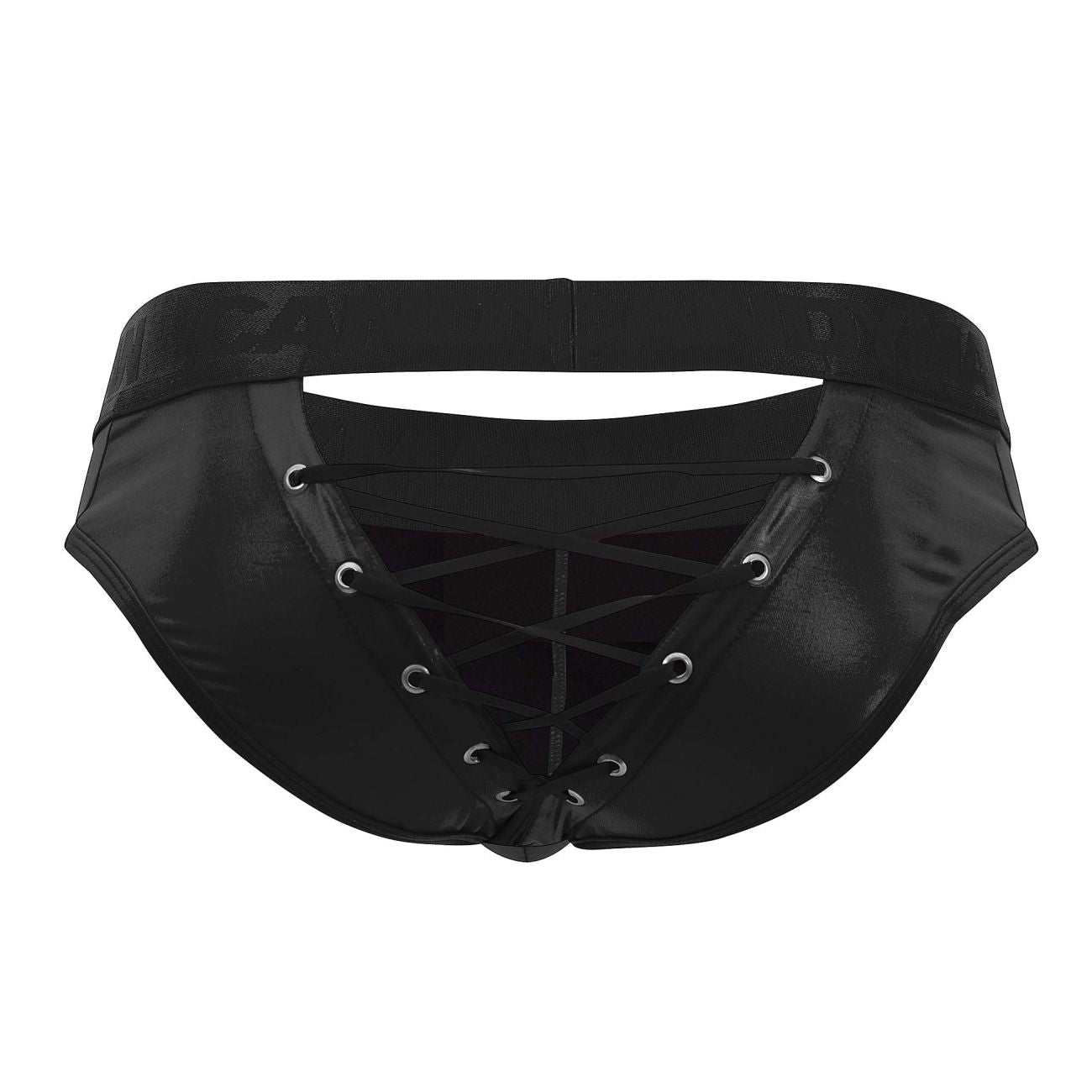 CandyMan Men's Underwear 99641 Shorty Briefs Color Black