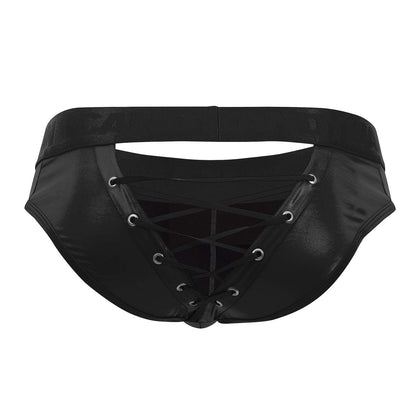 CandyMan Men's Underwear 99641 Shorty Briefs Color Black