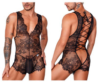 Black Lace Bodysuit - view 1