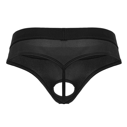 CandyMan Men's Underwear 99781 Protuder Thongs Color Black