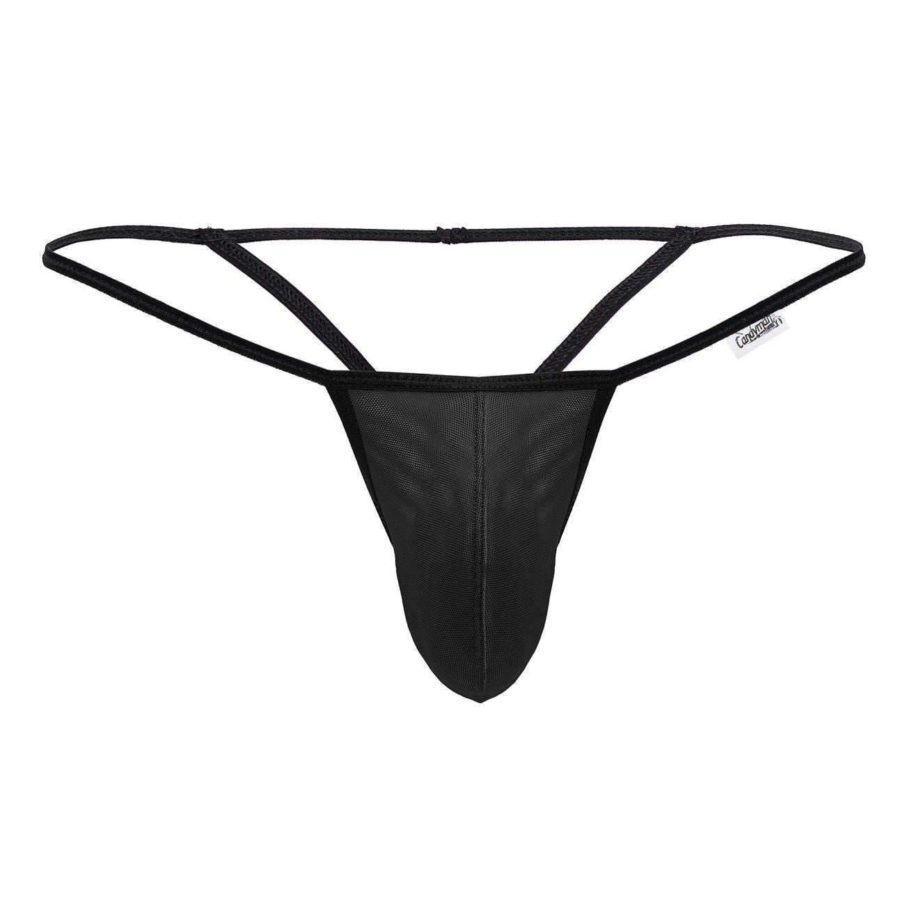 CandyMan Men's Underwear 99795 Mesh G-String Thongs Color Black