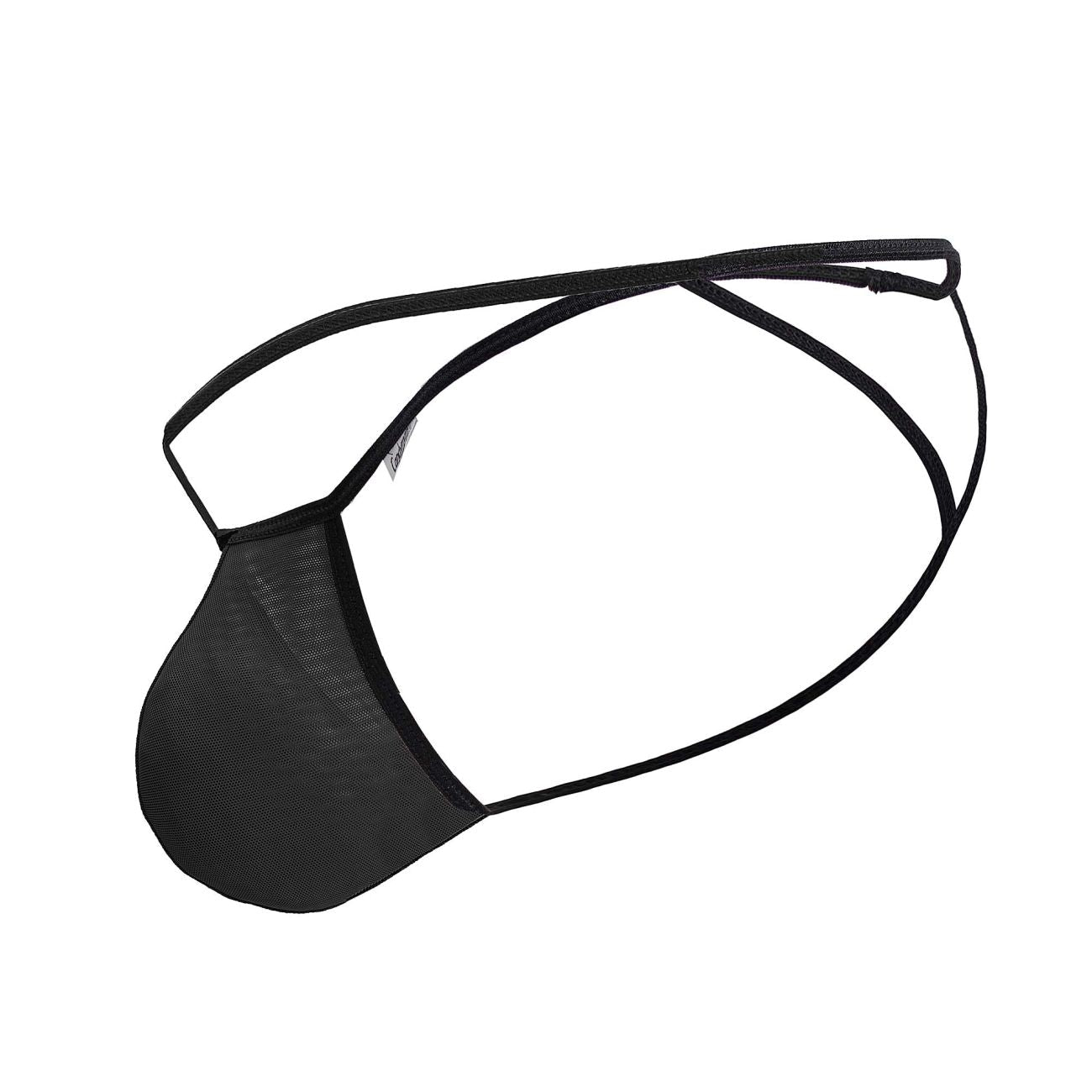CandyMan Men's Underwear 99795 Mesh G-String Thongs Color Black