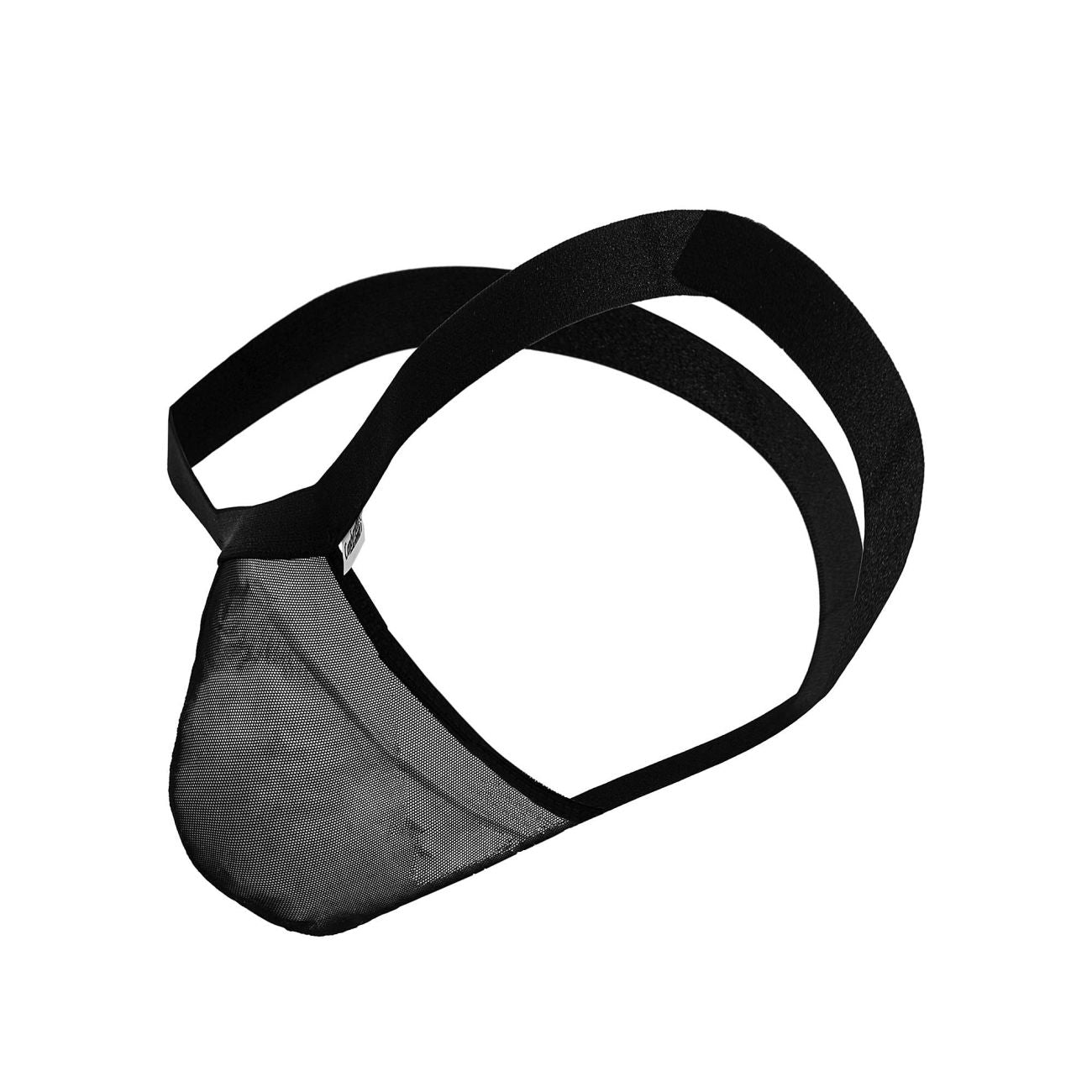 CandyMan Men's Underwear 99841 Mesh Thongs Color Black