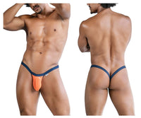 Orange Mesh Thong - view 1