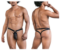 Black Mesh Jockstrap - view 1