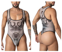 Egyptian Nude-Black Bodysuit - view 1
