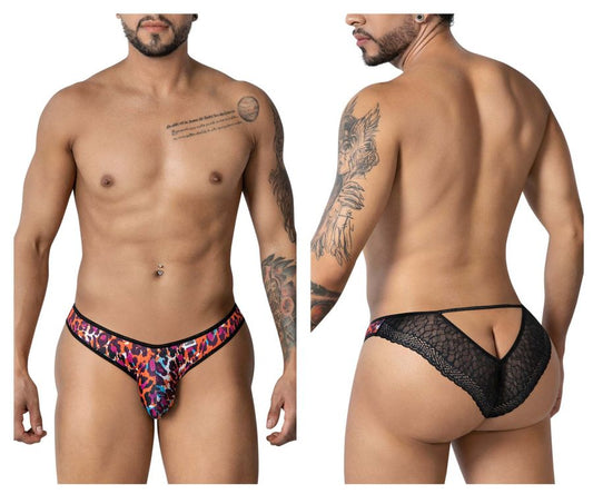 CandyMan Men's Underwear 99876 Leopard Briefs Color Animal Print
