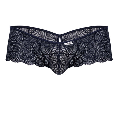 CandyMan 99907 Men's Underwear Lace Trunks Color Navy
