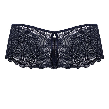CandyMan 99907 Men's Underwear Lace Trunks Color Navy