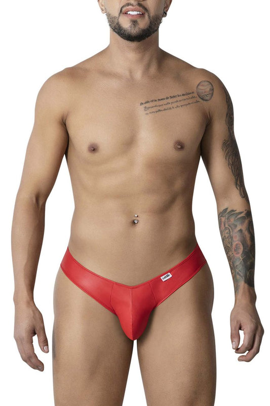 CandyMan 99908 Men's Underwear Heart Briefs Color Red