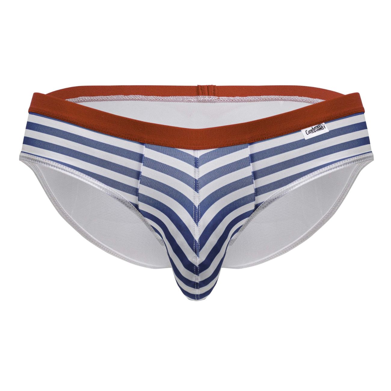 CandyMan Men's Underwear 99918 Sailor Briefs Color Blue-White