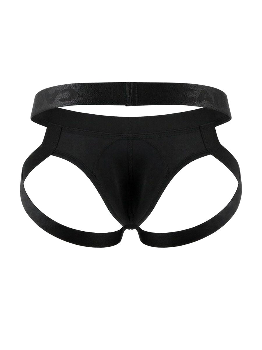CandyMan 99925 Men's Underwear Supportive Strappy Jockstrap Color Black