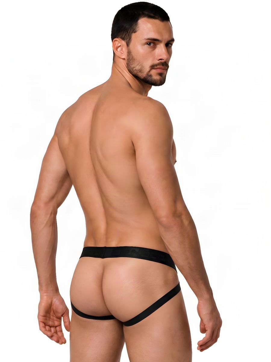 CandyMan 99925 Men's Underwear Supportive Strappy Jockstrap Color Orchid