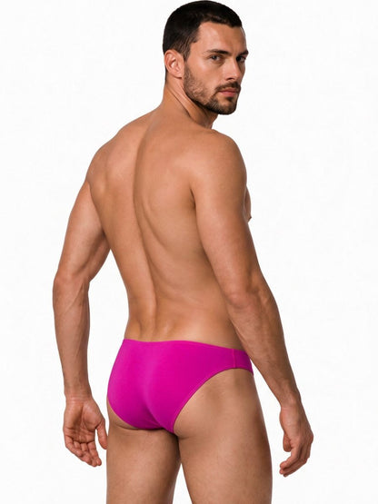 Magenta Bikini Sleek Low Rise Brief - view 3