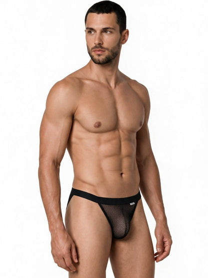 Seductive Mesh Black Bikini - view 4