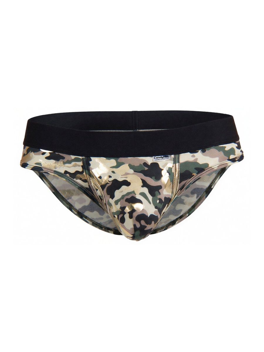 Contoured Support Low Rise Camo Brief - view 5