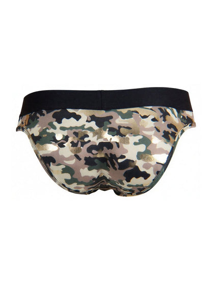 Contoured Support Low Rise Camo Brief - view 6
