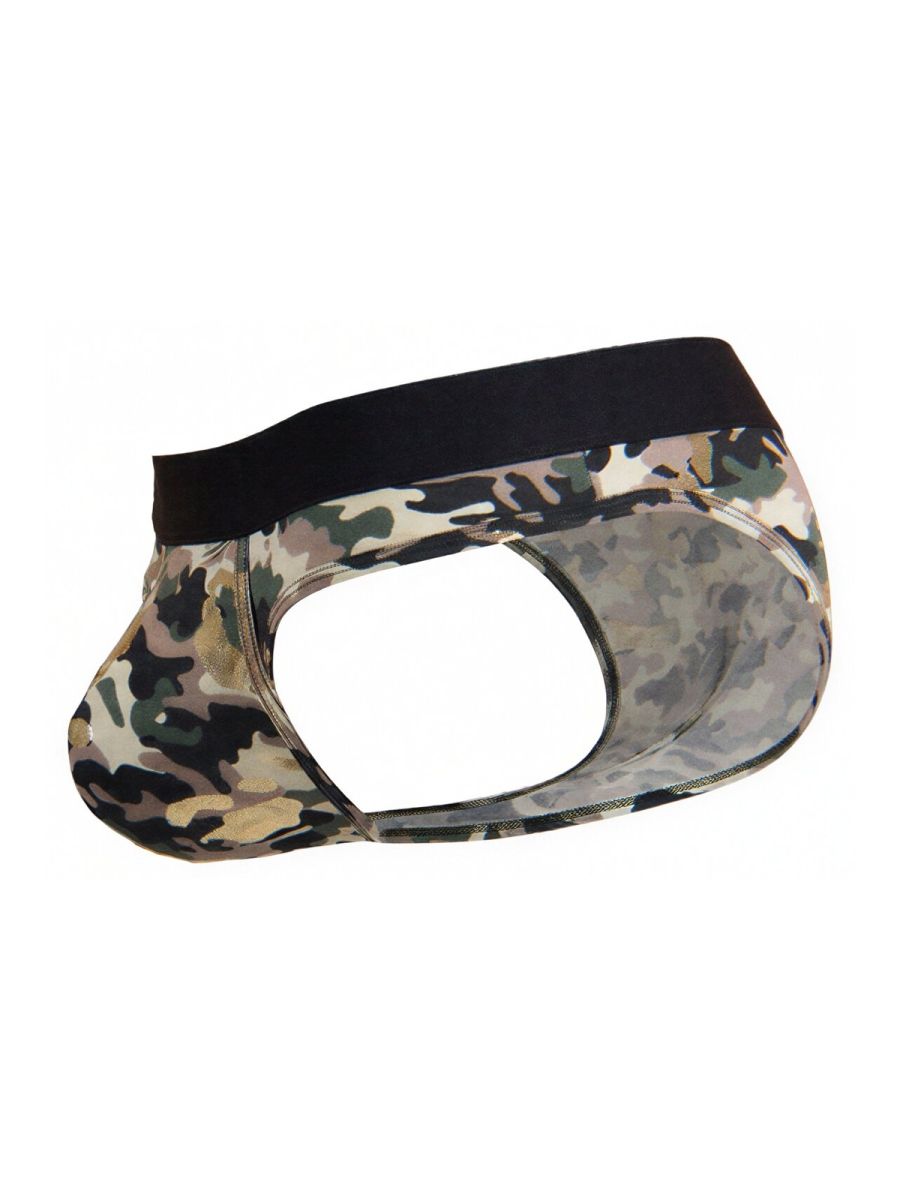 Contoured Support Low Rise Camo Brief - view 7