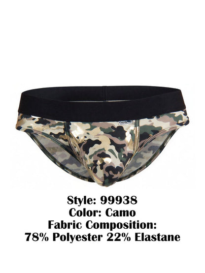 Contoured Support Low Rise Camo Brief - view 8