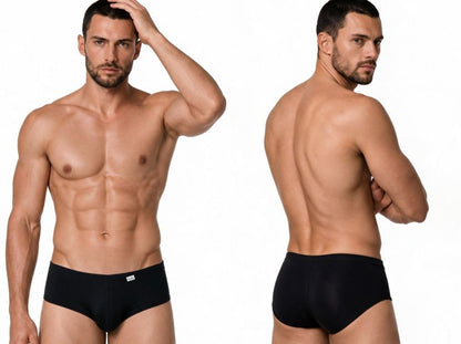 Sleek Low Rise Black Trunk - view 1