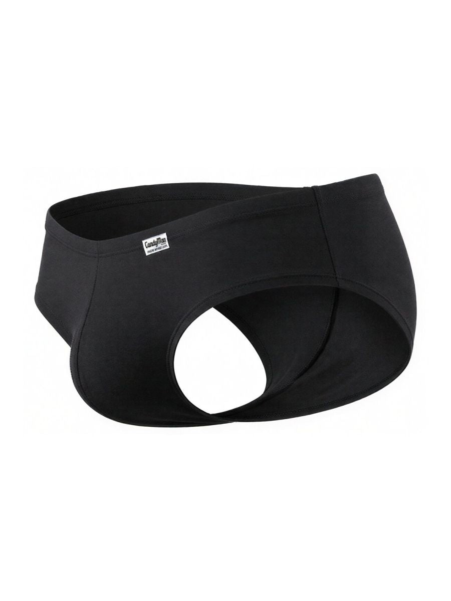 Sleek Low Rise Black Trunk - view 7