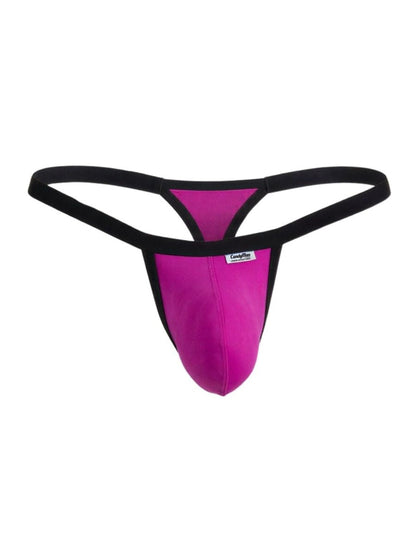 Sleek Minimalist Magenta Thong - view 5