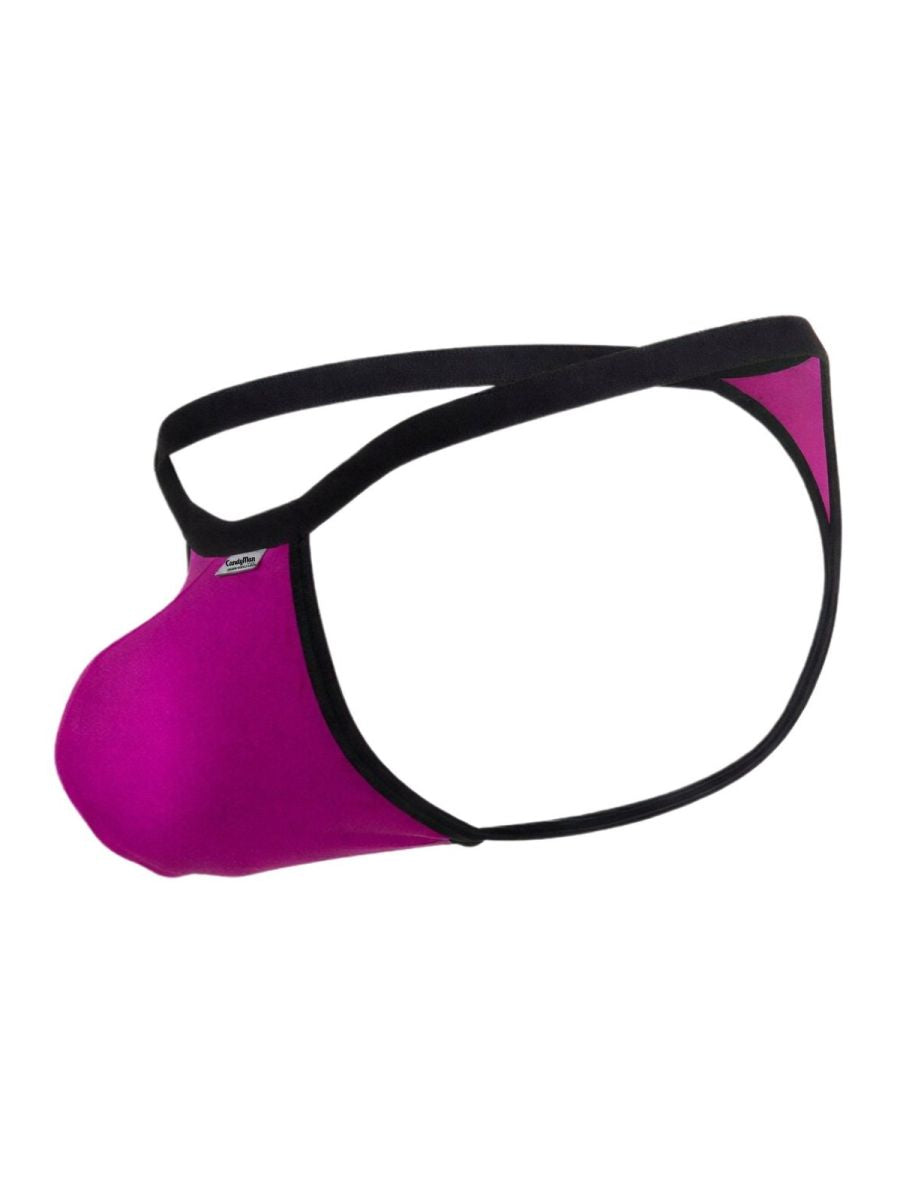 Sleek Minimalist Magenta Thong - view 7