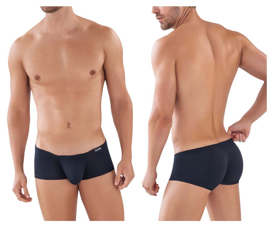 Clever Moda Men's Underwear 0872 Latin Trunks Color Black